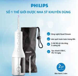 Máy tăm nước không dây Philips Sonicare Cordless Power Flosser